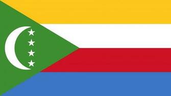 Comoros Flag UHD 4k Wallpaper
