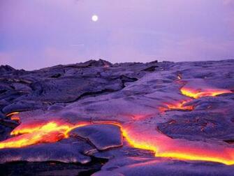 Lava Volcano HD Wallpaper Background Image