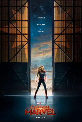 Captain Marvel Movie Poster Wallpaper