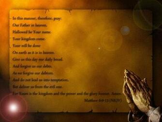 Read The Lord S Prayer In Matthew