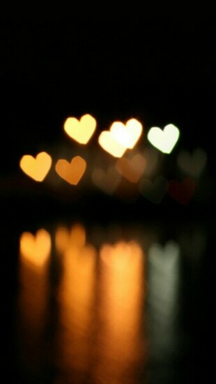 Heart Black Desktop Background iPhone Wallpaper And
