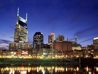 Nashville At Twilight Tennessee Wallpaper Hq