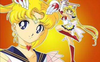 Sailor Moon Wallpaper Stock Photos