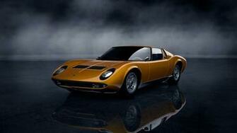 Video Games Cars Lamborghini Miura Gran Turismo Ps3 Wallpaper