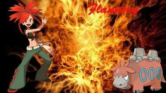 Pokemon Flannery W Camerupt Wallpaper By Hellhound316