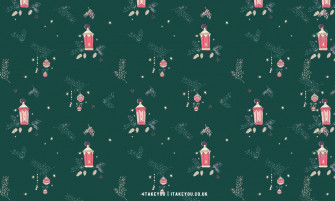 Christmas Wallpaper Ideas Dark Green Background For Laptop