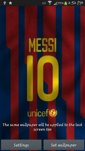 Bigger Fc Barcelona Live Wallpaper For Android Screenshot