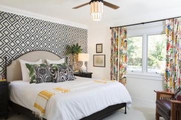 Stylish Accent Wall Ideas Use Paint Wallpaper Wood