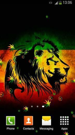 Ver Maior Captura De Tela Rasta Maconha Papel Parede Para Android