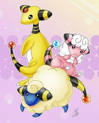Ampharos Favourites By Mystafreya