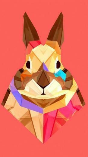 Justin Maller Abstract Animals Bunnies Digital Art Wallpaper