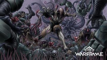 Artstation Warframe Nidus Jeremy Rock Art Alien