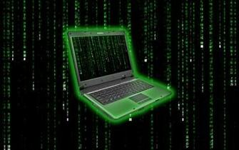 Hacking Laptop Matrix Wallpaper Rocketdock