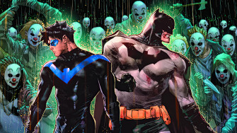 Batman And Nightwing Vs Clowns HD 4k Wallpaper
