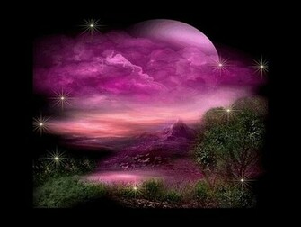 Fantasy World At Twilight Wallpaper