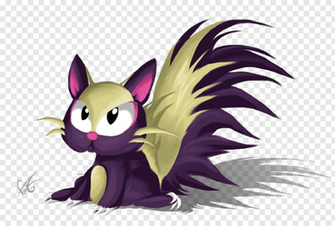 Stunky Pok Mon Diamond And Pearl Cat Skuntank Png Pngfuel