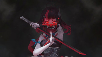 Anime Katana Wallpaper 4k