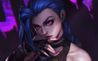 Arcane Jinx Lol 4k 1080p Resolution HD Wallpaper Image Photos And