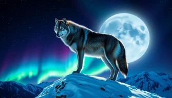 Really Cool Wolf Wallpaper