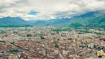 Grenoble Panorama 4k HD Desktop Wallpaper For Ultra Tv