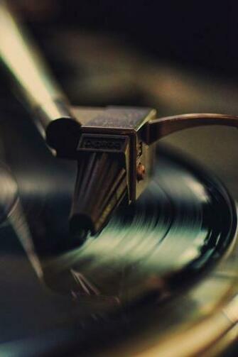 Music iPhone Wallpaper For The Lovers Record Players
