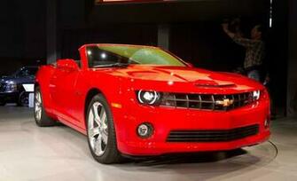 Chevrolet Camaro Red Desktop Wallpaper HD Resolution