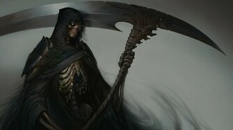 Grim Reaper Computer Wallpaper Desktop Background Id