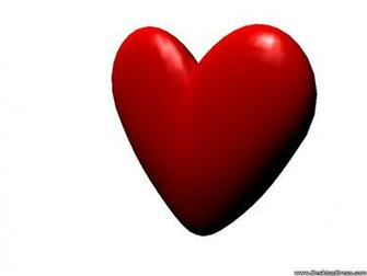 Desktop Wallpaper 3d Background Red Heart Desktopdress