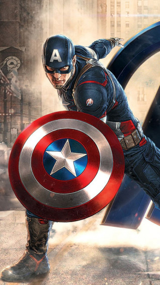 Captain America Wallpaper For iPhone iPhoneplus