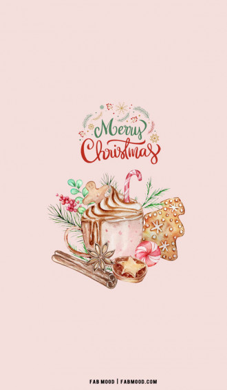 Christmas Aesthetic Wallpaper Warm Drink Fab