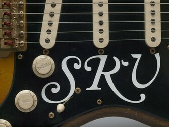 Fender Forums Topic Stevie Ray Vaughan Srv Logo Font