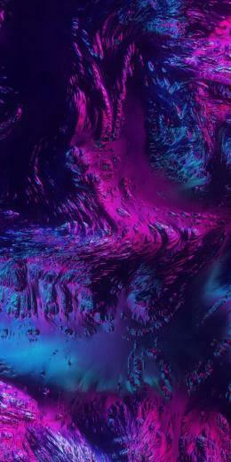 Neon Texture Abstract Dark Art Wallpaper In