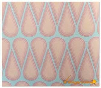 Karim Rashid Designer Wallpaper Retro Beige Blue