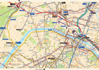 Map Of Paris