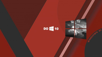 Windows Wallpaper With Only A Logo Of On The