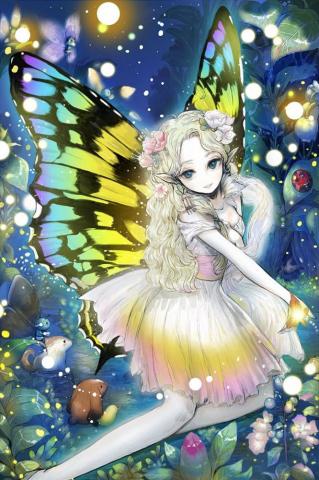 Anime Fairy Wallpaper Broken Panda