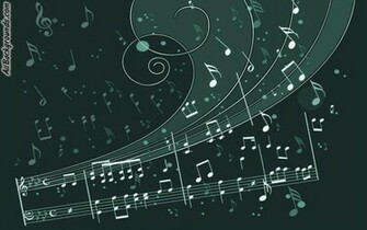 Awesome Music Notes Background Myspace