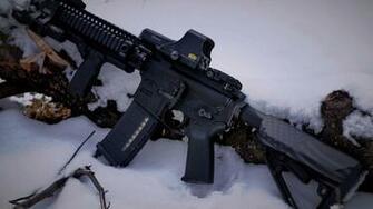 Ar Rifle Wallpaper HD S