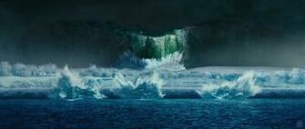 Glacier Calving In Happy Feet Two Desktop Wallpaper