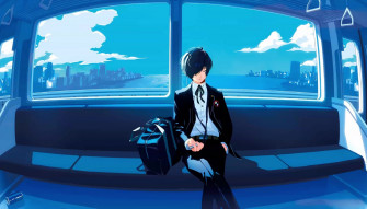 Makoto Yuki In The Train Persona Reload Live Wallpaper