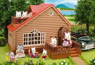 Calico Critters Country Tree House Lakeside Lodge Set