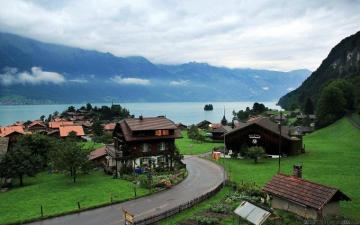 Lake Brienz Wallpaper Widescreen Image Cities In The World For A