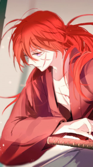 Rurouni Kenshin Himura 4k Wallpaper iPhone HD Phone 1251l