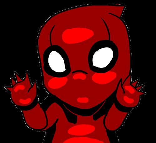 Iwilltellyouasecret Deadpool Cute Little Killer