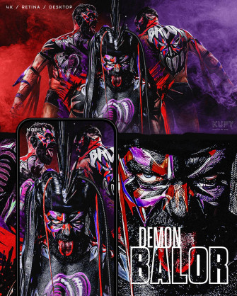 Finn Balor Demon Wwe Wallpaper 4k Desktop And Mobile