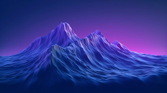 4k Pc Wallpaper Purple Mountains