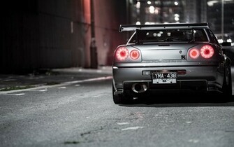 Skyline R34 Gtr Jdm Wallpaper High Resolution Hi