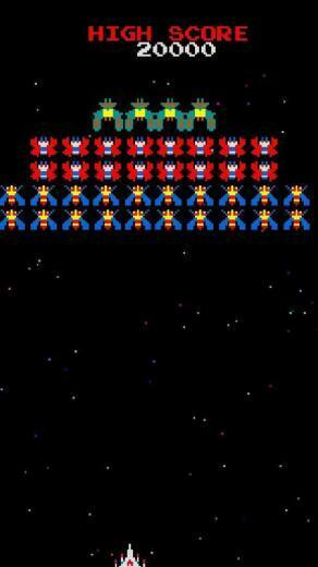 Galaxian Galaga Nintendo Arcade Game Wallpaper My