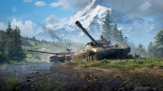 World Of Tanks HD Wallpaper Epic Battlefield In Stunning Mountain Terrain
