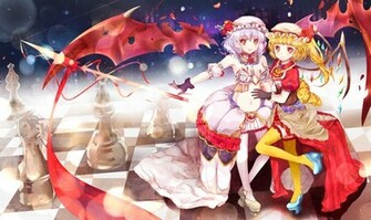 Remilia Scarlet Flandre Wallpaper